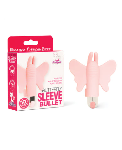 Pink Pussycat Butterfly Sleeve Bullet
