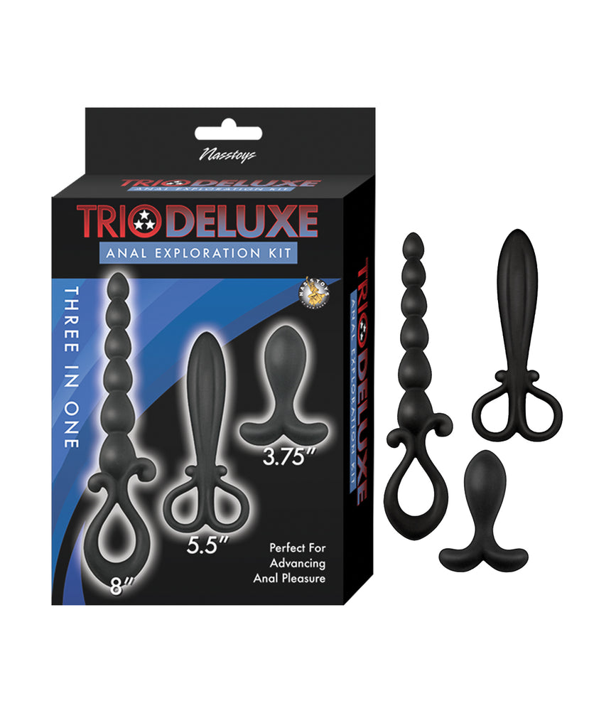 Nasstoys Trio Deluxe Anal Exploration Kit - Black