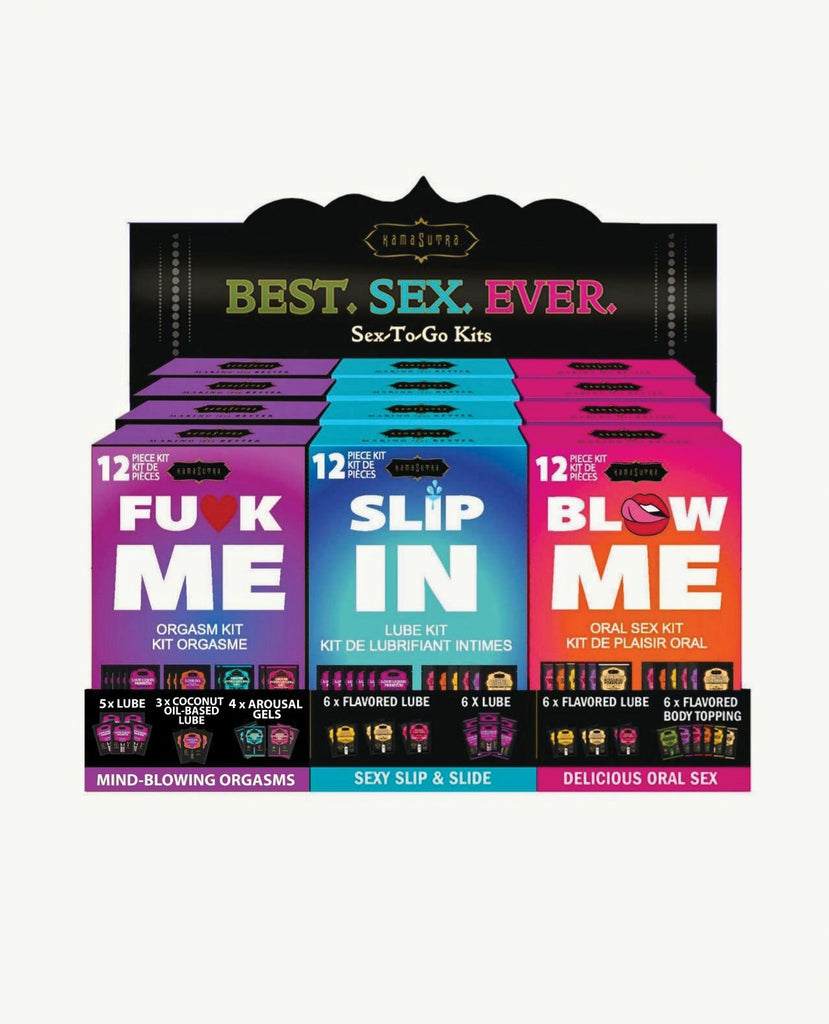 Kama Sutra Sex-To-Go Kits Prepack Display