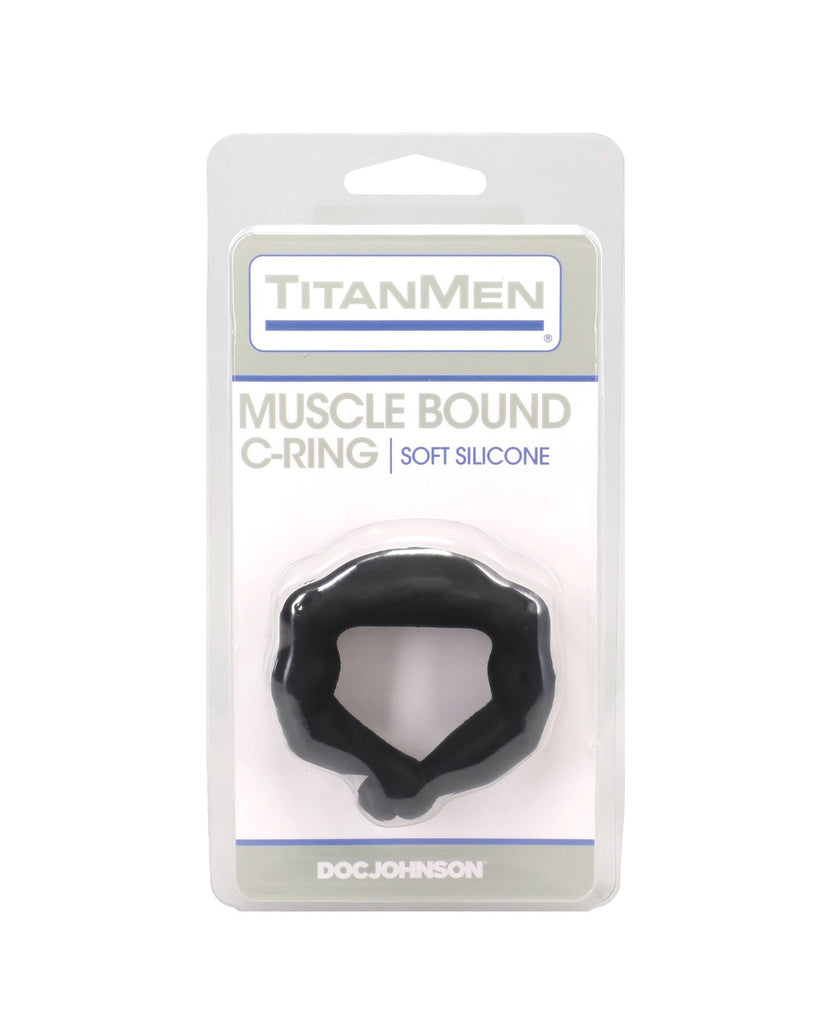 TitanMen Muscle Bound 32 mm Cock Ring - Black