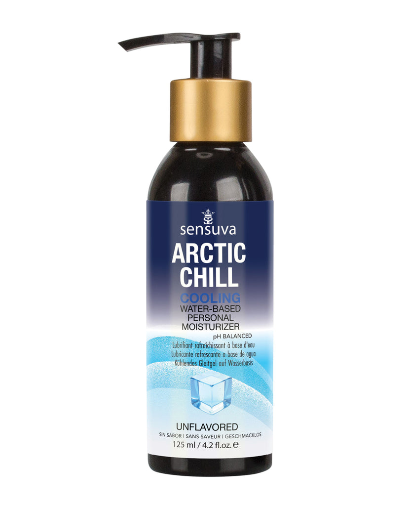 Sensuva Cooling Water-Based Personal Moisturizer - Artic Chill 4 oz