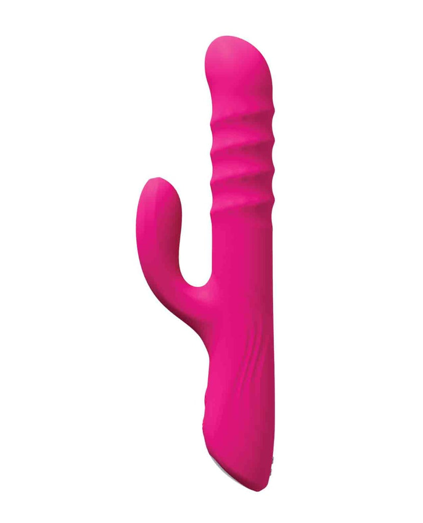 Lovense Velvo G-Spot & Clit Rabbit Vibrator - Pink