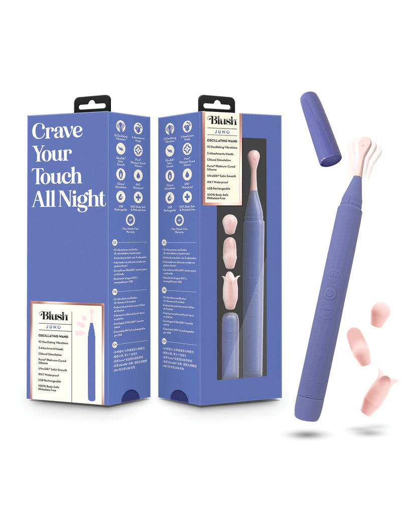 Blush Juno Oscillating Wand - Purple