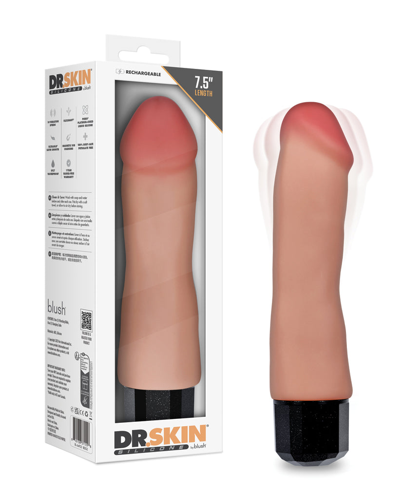 Blush Dr. SKin Dr. Avery 7.5" Dildo