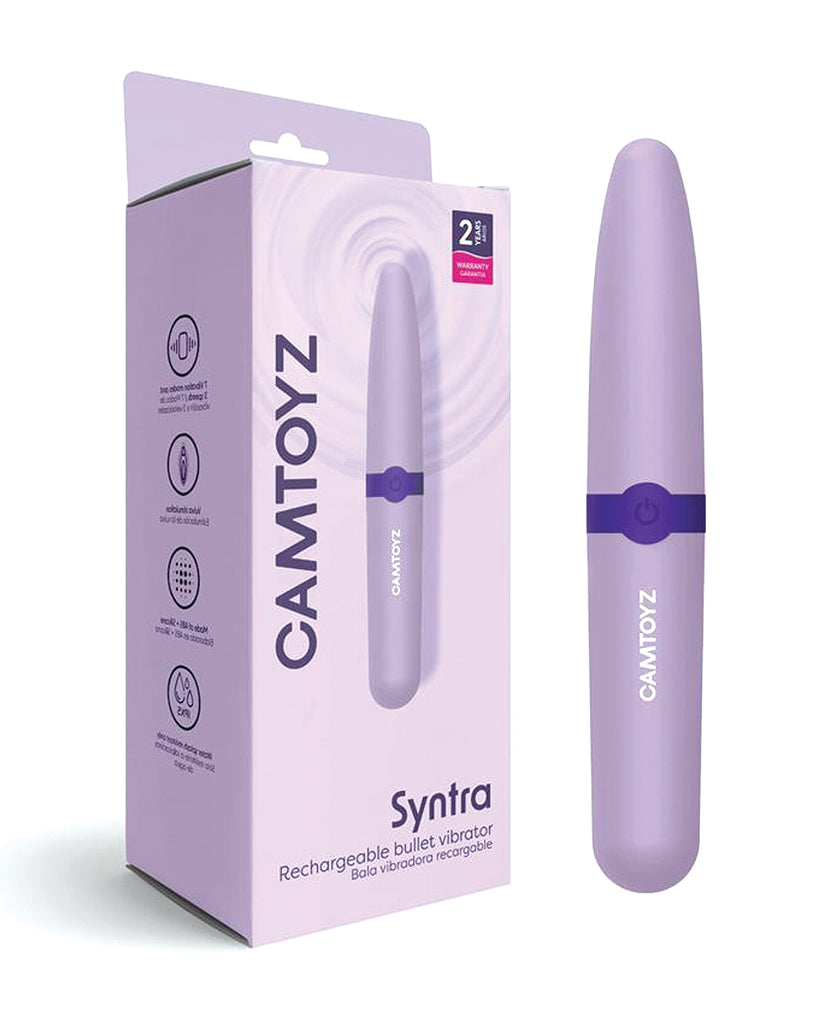 Camtoyz Syntra Rechargeable Bullet - Purple
