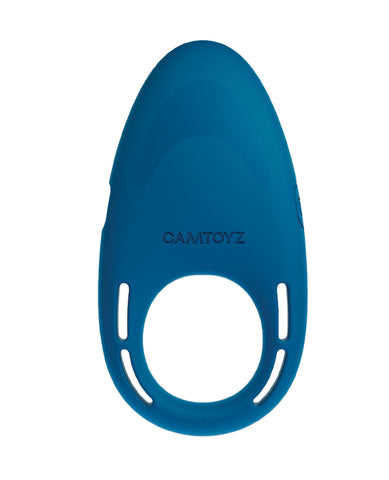 Camtoyz Pro FlexRing Vibrating Cock Ring - Blue