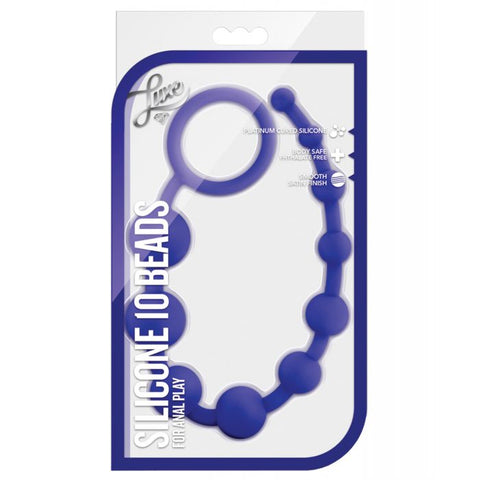 Blush Luxe Silicone Beads 10 - Purple