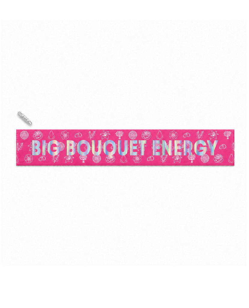 Wood Rocket Big Bouquet Energy Sash