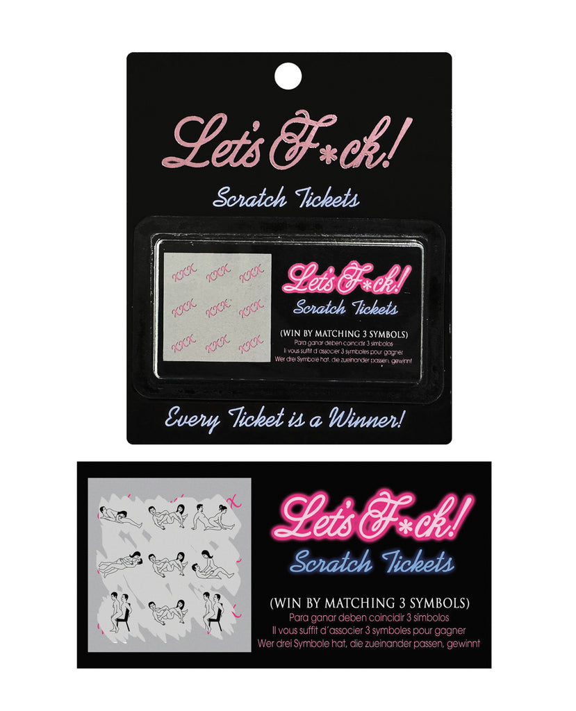 Let's Fuck! Scratch Tickets