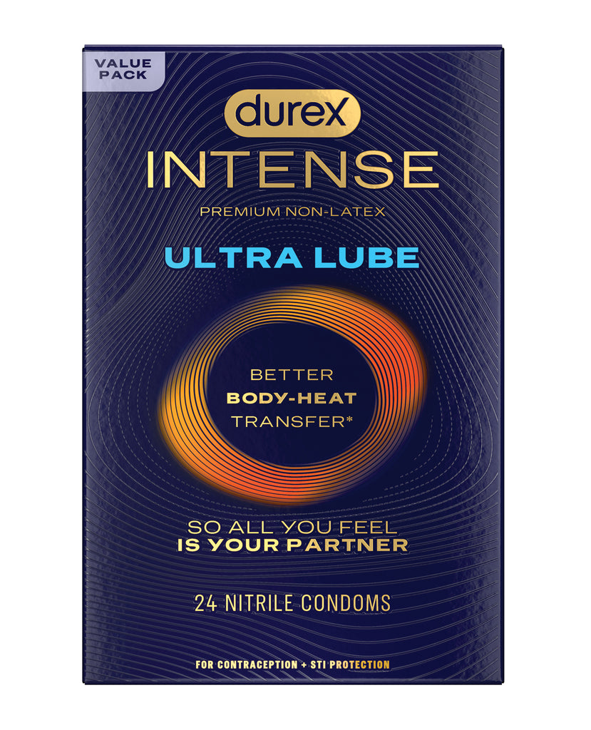 Durex Intense Ultra Lube Condoms - Box of 24