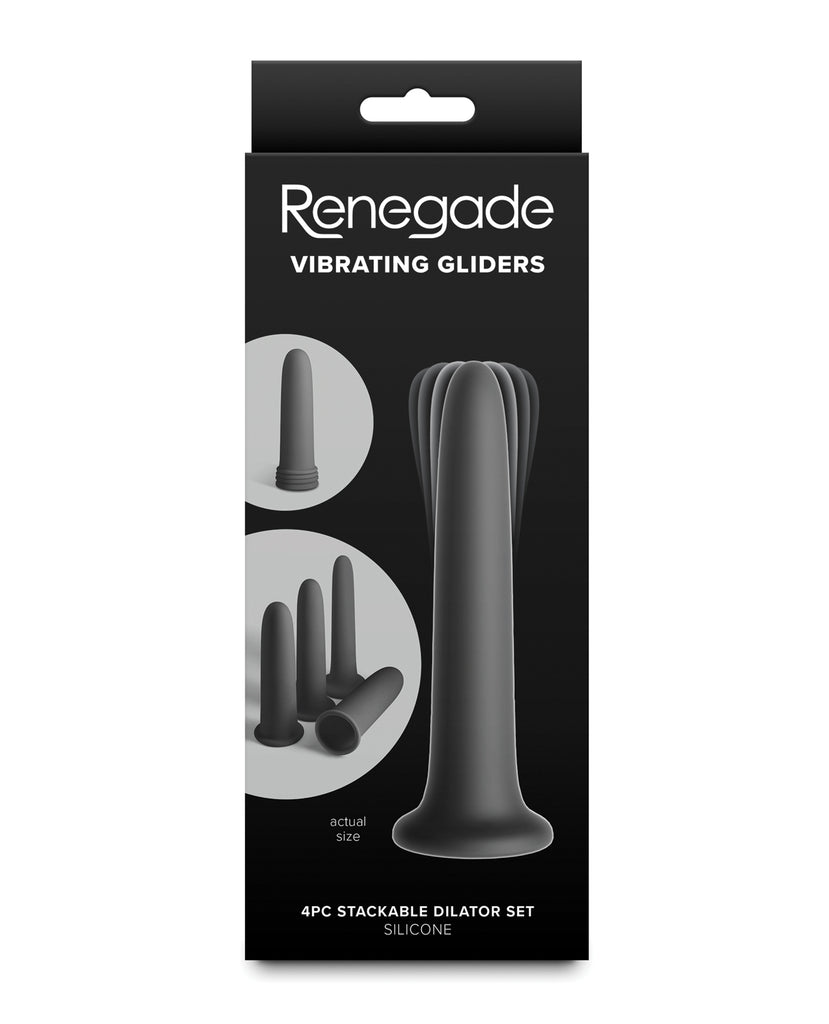 Renegade Vibrating Dilators - Black