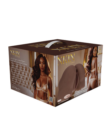 Shots Kaya Bloom Dual Entry Bodyforms Masturbator - Brown