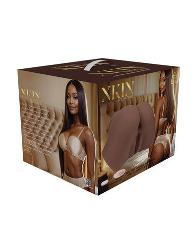 Shots Xkin Layla Love Dual Entry Masturbator - Brown - 7.7 lbs.
