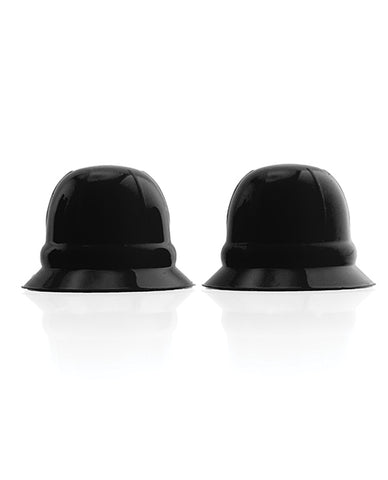 Hunky Junk Nano Nips Nipple Nubs - Black Silicone