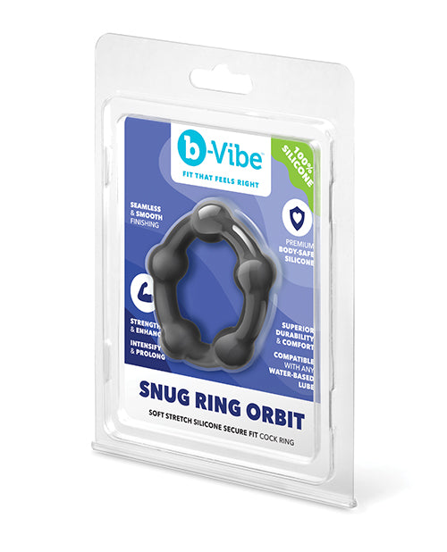 b-Vibe Sung Ring Orbit Nubby Sung Fit Silicone Cock Ring