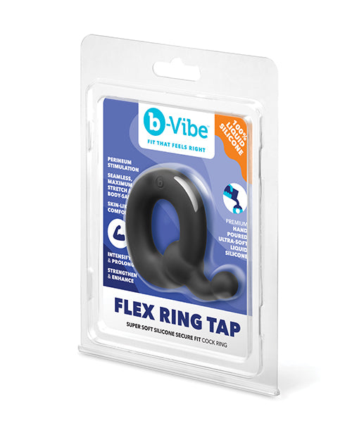 b-Vibe Flex Ring Tap Silicone Cock Ring