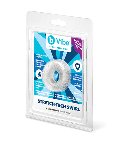 b-Vibe Stretch-Tech Ultra Stretchy Cock Ring