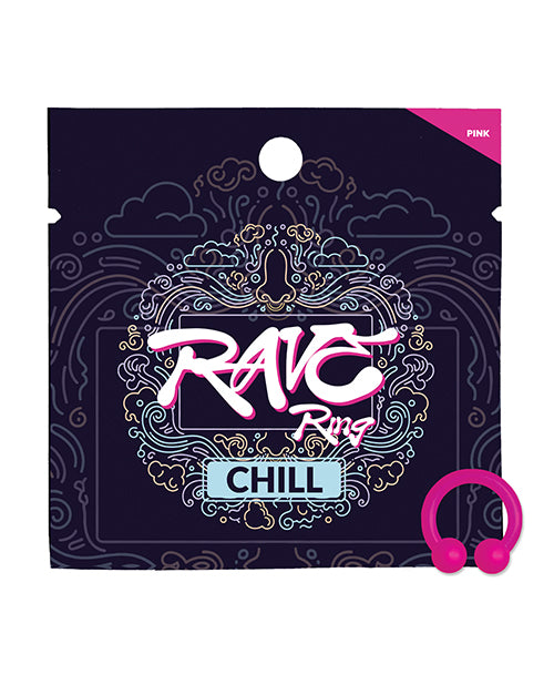 Rave Ring Chill Single Sachet - Peppermint Scent - Pink
