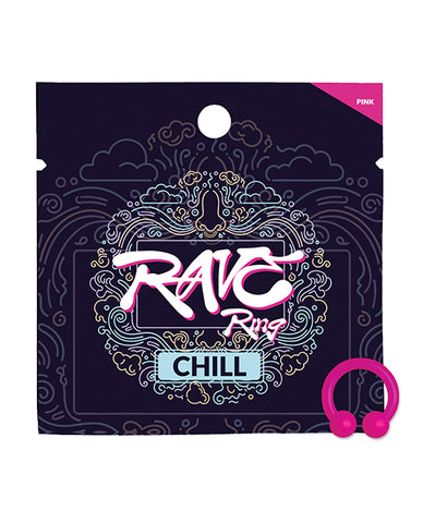 Rave Ring Chill Single Sachet - Peppermint Scent - Pink