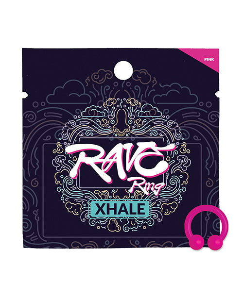 Rave Ring Xhale Single Sachet - Breath Easy Scent - Pink