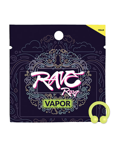 Rave Ring Vapor Single Sachet - Eucalyptus Scent - Yellow