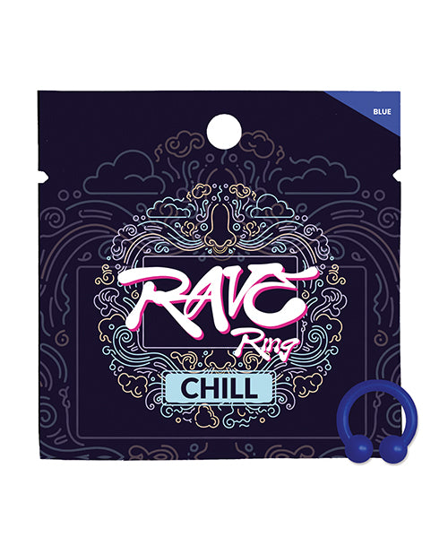 Rave Ring Chill Single Sachet - Peppermint Scent - Blue