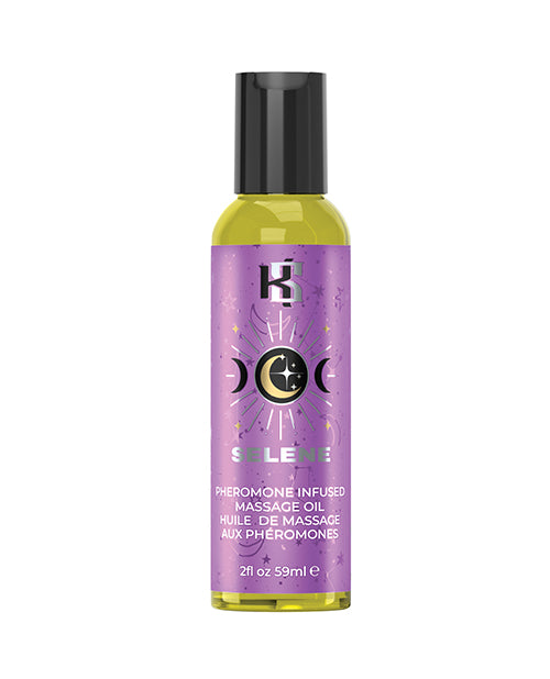 Kama Sutra Celestial Collection Pheromone Massage Oil - Selene 2 oz