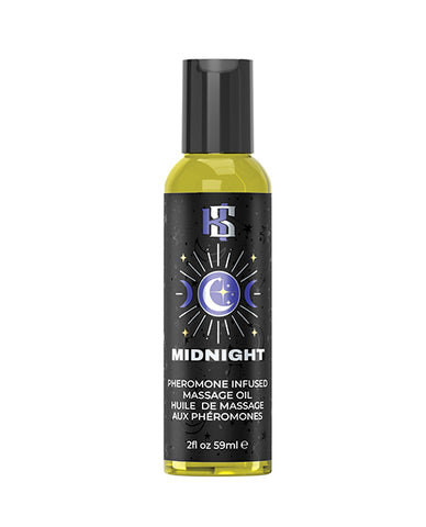 Kama Sutra Celestial Collection Pheromone Massage Oil - Midnight 2 oz
