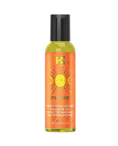 Kama Sutra Celestial Collection Pheromone Massage Oil - Flare 2 oz