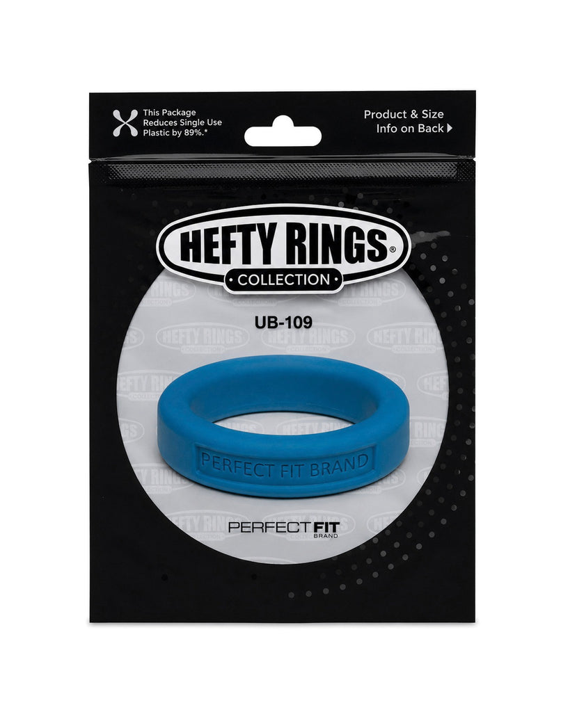 Perfect Fit Hefty Ring 1.4" Silicone - Blue
