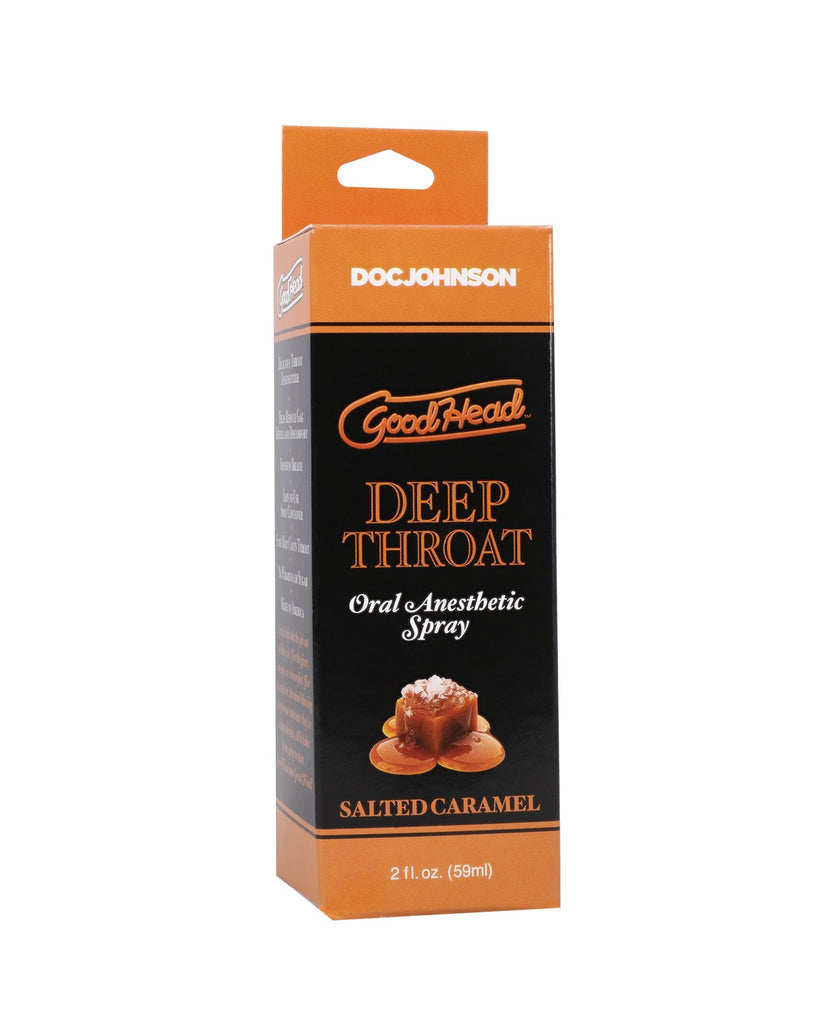 GoodHead Deep Throat Spray - 2 oz Salted Caramel