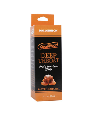 GoodHead Deep Throat Spray - 2 oz Salted Caramel