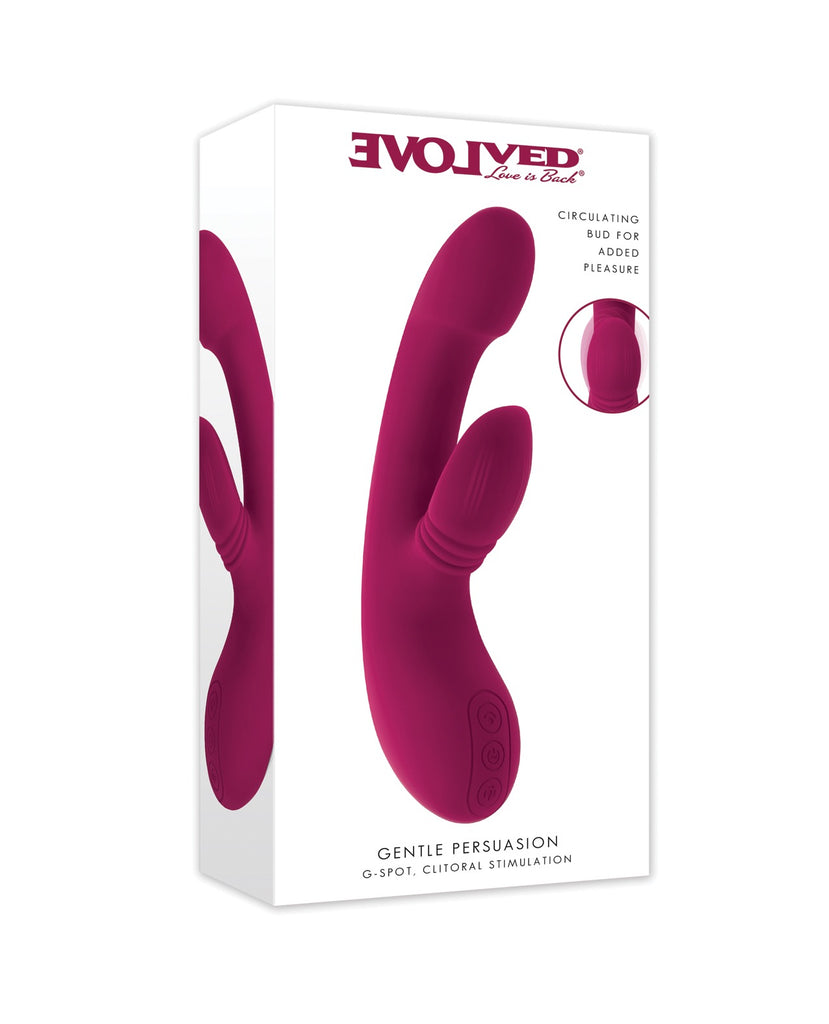 Evolved Gentle Persuasion - Burgundy