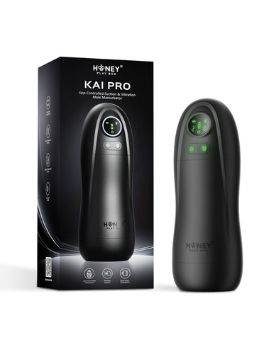 Kai Pro App-Controlled Sucking & Vibrating Male Masturbator