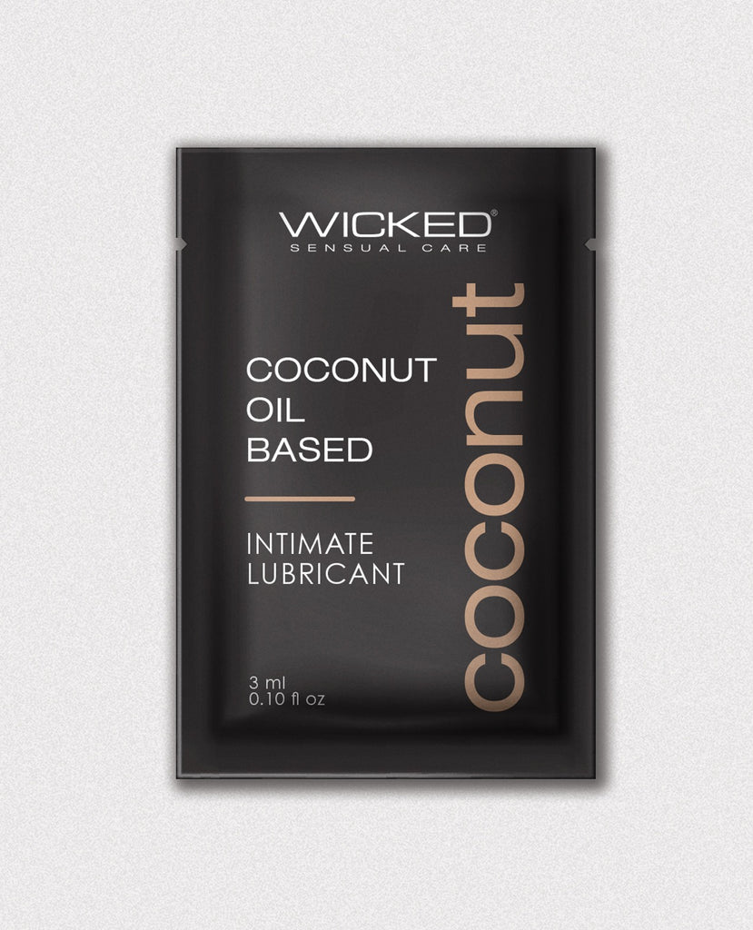 Wicked Sensual Care Coconut Oil Based Lube - .1 oz