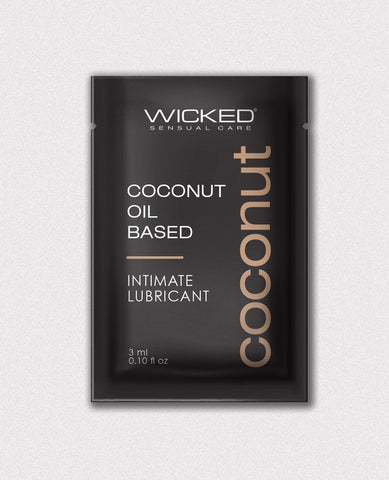 Wicked Sensual Care Coconut Oil Based Lube - .1 oz