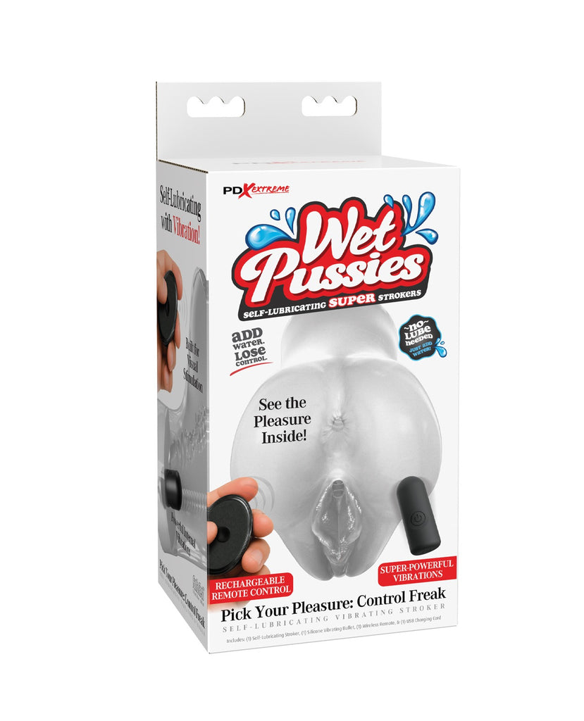 PDX Extreme Wet Pussies Self Lubricating Pick Your Pleasure - Control Freak Frost