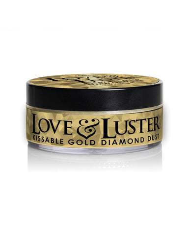 Sensuva Love & Luster Kissable Gold Diamond Dust Jar - 2 oz