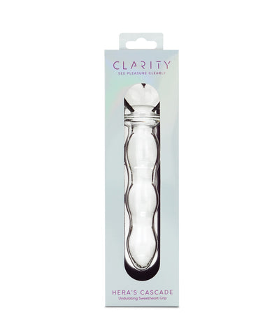 Clarity Glass Dildo - Hera's Cascade