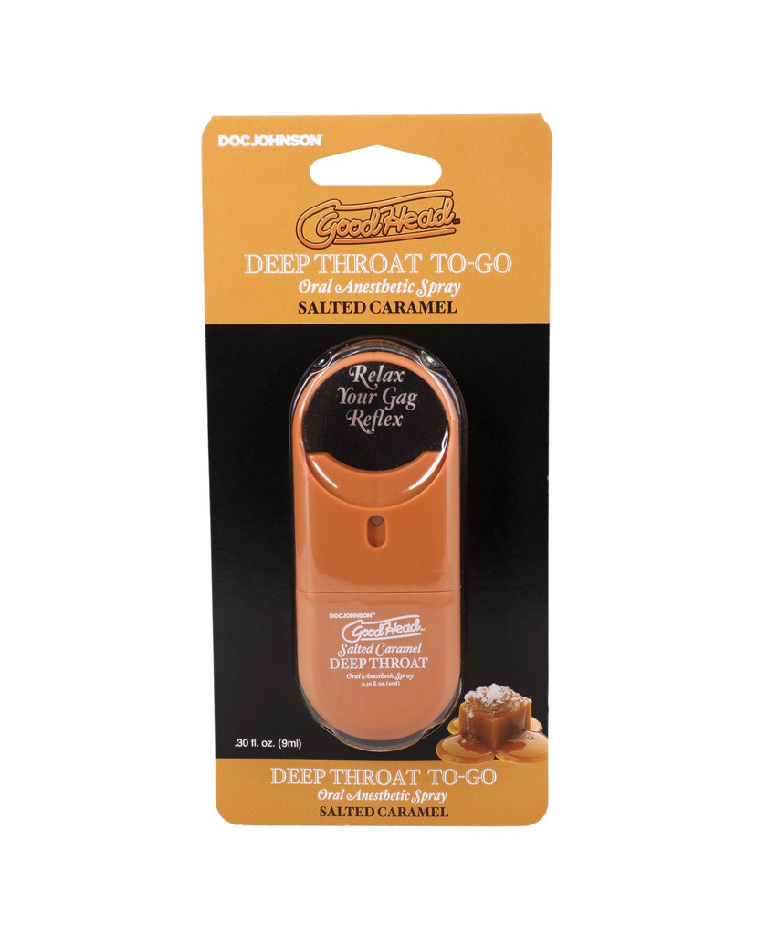 GoodHead Deep Throat Spray To-Go - .30 oz Salted Caramel