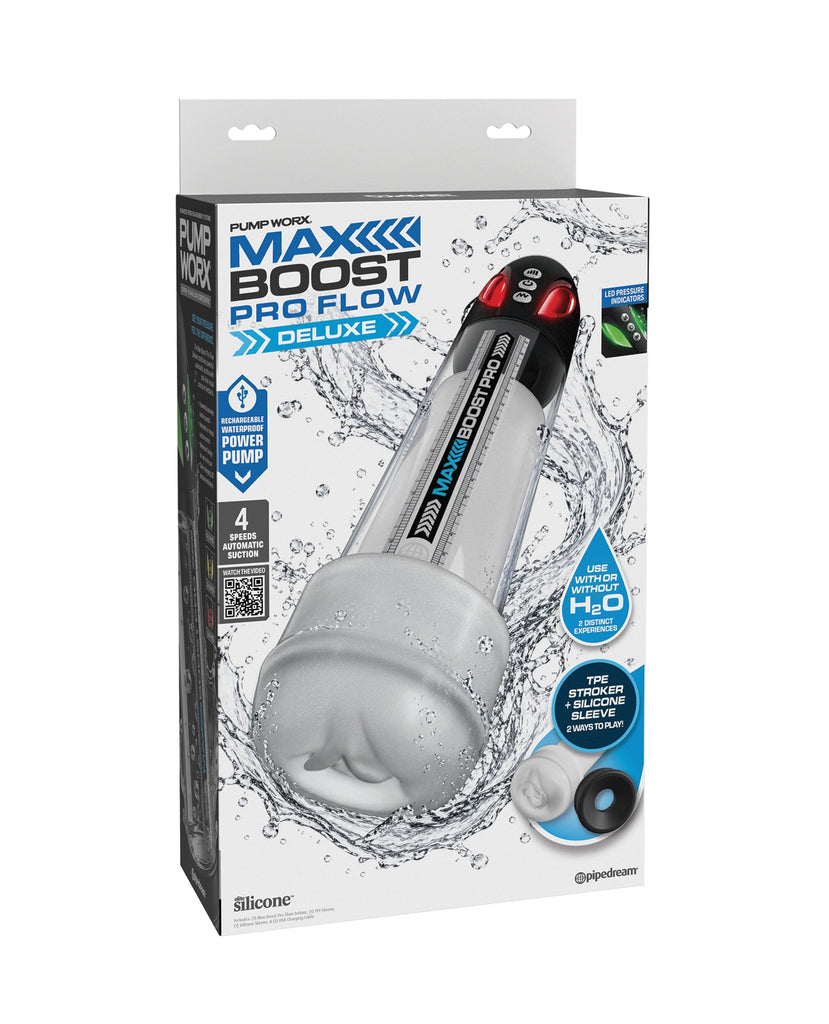 Pump Worx Max Boost Pro Flow Deluxe Kit - Black