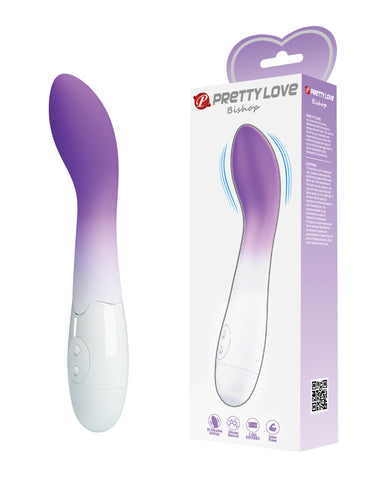 Pretty Love Bishop Vibrator - Purple Ombre