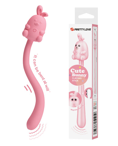 Pretty Love Cute Bunny Flirting Stick - Pink