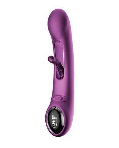 Tempo Pressure Sensing App-Controlled Flapping Vibrator - Purple