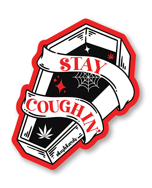 Halloween Stay Coughin Sticker - Pack of 3