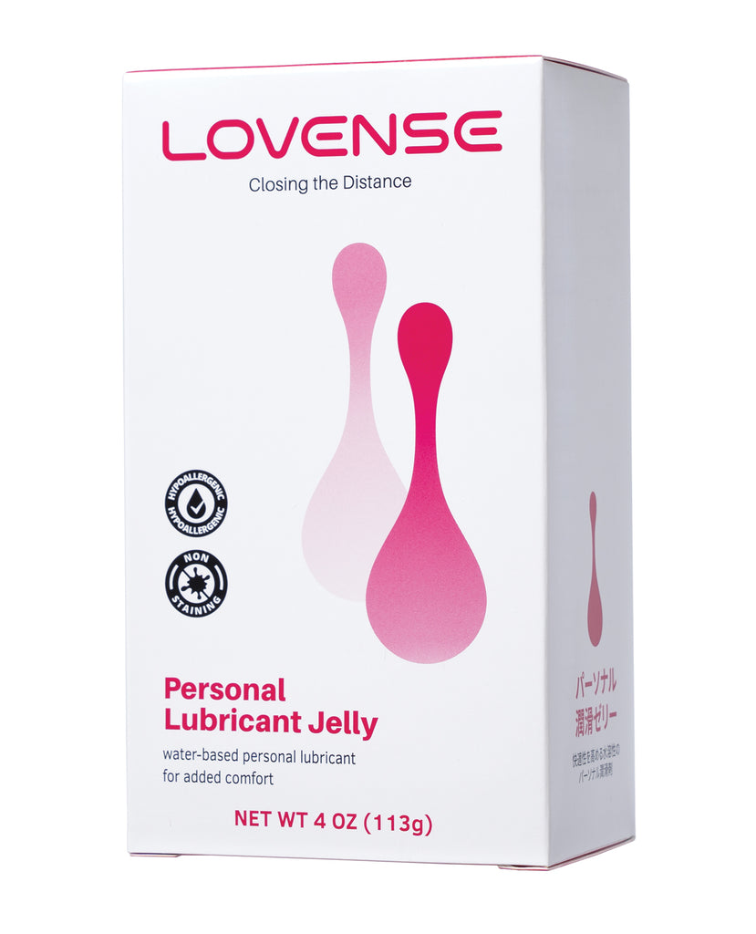 Lovense Personal Lubricant Jelly - 4 oz