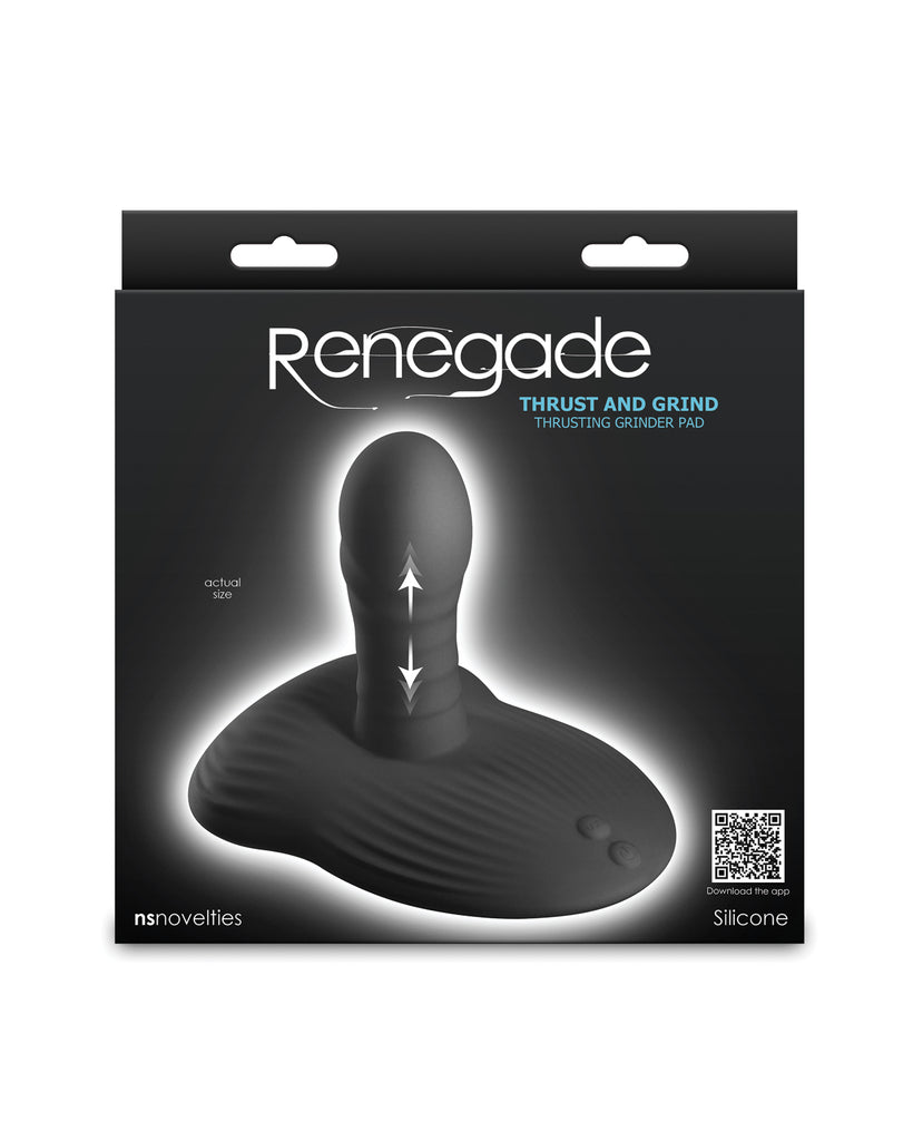 Renegade Thrust & Grind Thrusting Grinder Pad - Black