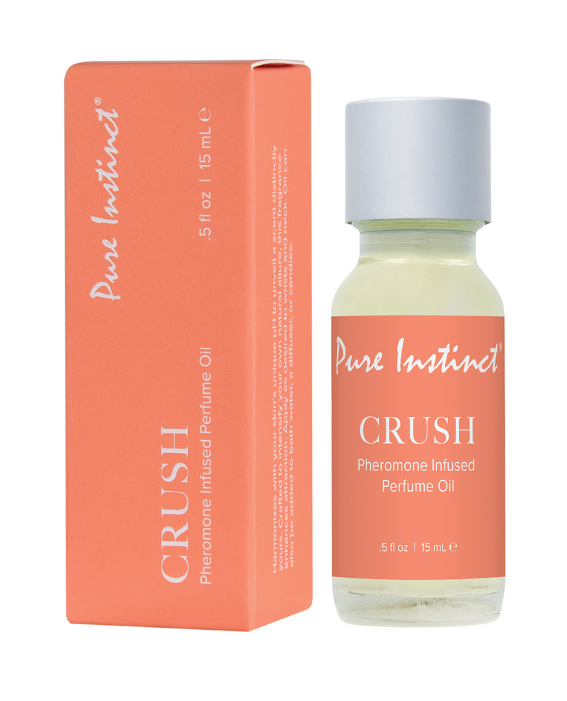 Pure Instinct Pheromone Perfume Oil Crush - 15 ml Dropper Glass