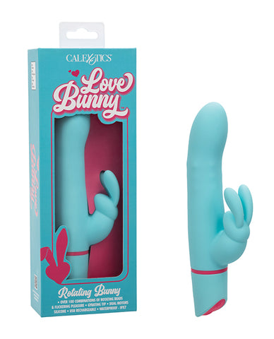 Love Bunny Rotating Bunny - Blue