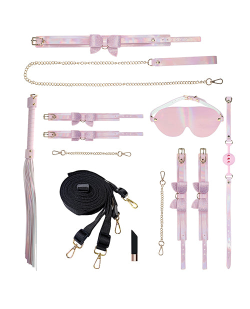 Shots Ouch! Paris Collection Bondage Kit w/Bag - Pink